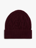 Rosu Caciula Tricotata TH Crest  Copii unisex