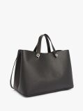 Negru Geanta Satchel Chic Monogram   Femei