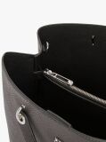 Negru Geanta Satchel Chic Monogram   Femei