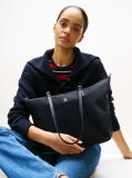 Blue TH Monogram Plaque Tote  Women