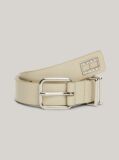 White Heritage Double Keeper Leather Belt  Women