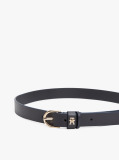Blue Curea Din Piele Cu Monograma TH Essential  Femei