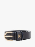 Blue Curea Din Piele Cu Monograma TH Essential  Femei
