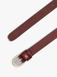 Rosu Curea Din Piele Cu Monograma TH Essential  Femei