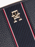 Blue TH Monogram Zip-Around Wallet  Women