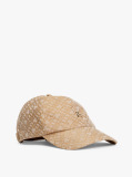 Brown TH Monogram Baseball Cap  Women