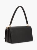 Negru Geanta Crossbody Cu Clapeta Si Monograma Th  Femei
