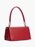Red TH Monogram Flap Closure Crossbody Bag  Women