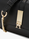 Negru Geanta Crossbody Cu Curea Din Lant Heritage  Femei