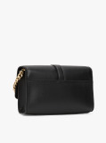 Negru Geanta Crossbody Cu Curea Din Lant Heritage  Femei