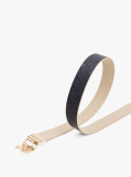 Multi Curea Din Piele Reversibila Cu Monograma Th  Femei