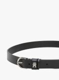 Black Essential Leather Belt  Women