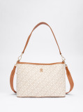 Brown TH Monoplay Smooth Shoulder Bag  Women
