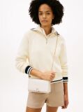 Bej Geanta Crossbody Cu Monograma Th  Femei