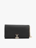 Negru Geanta Crossbody Cu Monograma Th  Femei