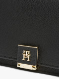 Negru Geanta Crossbody Cu Monograma Th  Femei