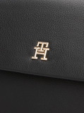 Negru Rucsac Cu Placa Monograma Th  Femei