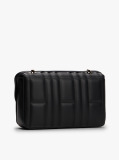 Negru Geanta Crossbody Matlasata Cu Monograma TH  Femei