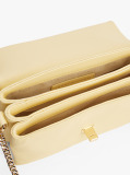 Galben Geanta Crossbody Cu Inchidere Tip Turn Lock  Femei
