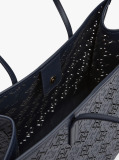 Blue Geanta Tote City Cu Monograma TH  Femei