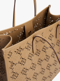 Khaki City TH Monogram Tote Bag  Women