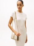 Bej Geanta Crossbody Din Panza Heritage  Femei