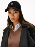 Black Chic TH Monogram Baseball Cap  Women