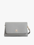 Grey Modern Essential Crossbody Bag  Women