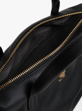 Black TH Monogram Crossbody Tote Bag  Women