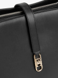 Negru Geanta TH Monogram Crossbody Satchel  Femei