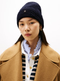 Blue Chic Fluffy Beanie With Wool  Women