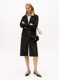 Negru Geanta Crossbody Din Piele  Femei