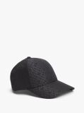 Black TH Monogram Jacquard Baseball Cap  Women