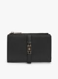 Black TH Monogram Bifold Wallet  Women