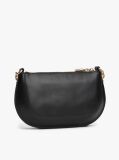Negru TH Monogram Geanta Crossbody Cu Curea Tip Lant   Femei