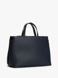 Blue Signature Tape Satchel  Women