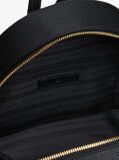 Black Tonal Signature Tape Backpack  Women