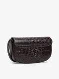 Maro Geanta Crossbody Din Piele Cu Imprimeu Croco  Femei