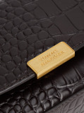 Maro Geanta Crossbody Din Piele Cu Imprimeu Croco  Femei