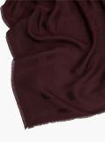 Red TH Monogram Scarf With Wool  Women