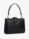 Negru Heritage TH Monogram Geanta Satchel  Femei