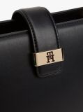 Negru Heritage TH Monogram Geanta Satchel  Femei
