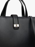 Negru Heritage TH Monogram Geanta Satchel  Femei