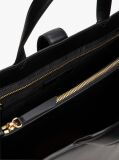 Negru Heritage TH Monogram Geanta Satchel  Femei