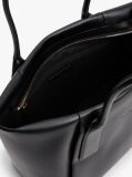 Negru Geanta Essential Tote Cu Logo Metalic  Femei
