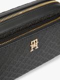 Negru Geanta Crossbody Camera Cu Monograma TH  Femei