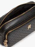 Negru Geanta Crossbody Camera Cu Monograma TH  Femei