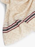 Beige TH Monogram Lightweight Scarf  Women