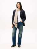 Beige TH Monogram Lightweight Scarf  Women
