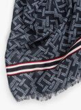 Blue Esarfa Usoara TH Monogram  Femei